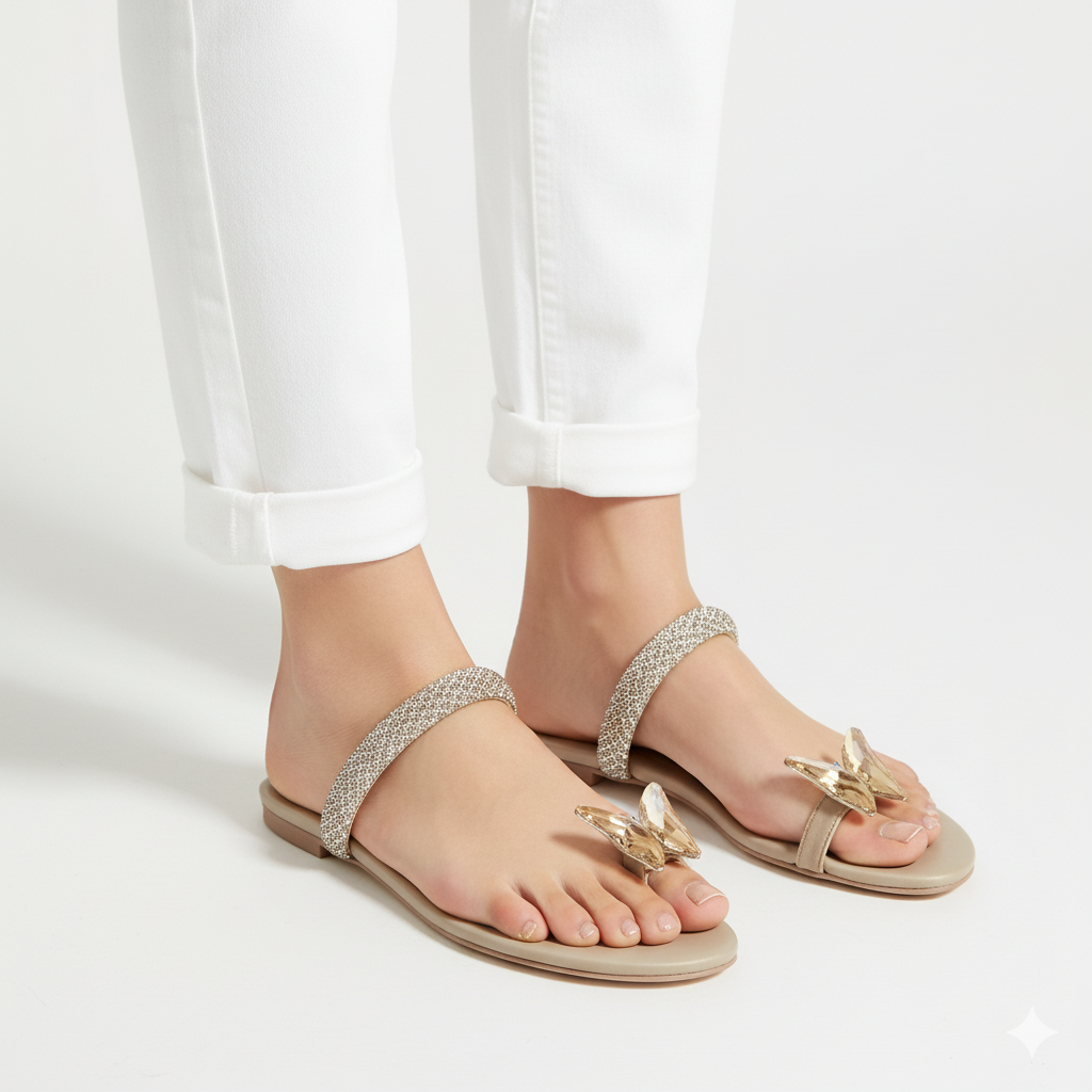 JIMMY CHOO (SLIPPERS)