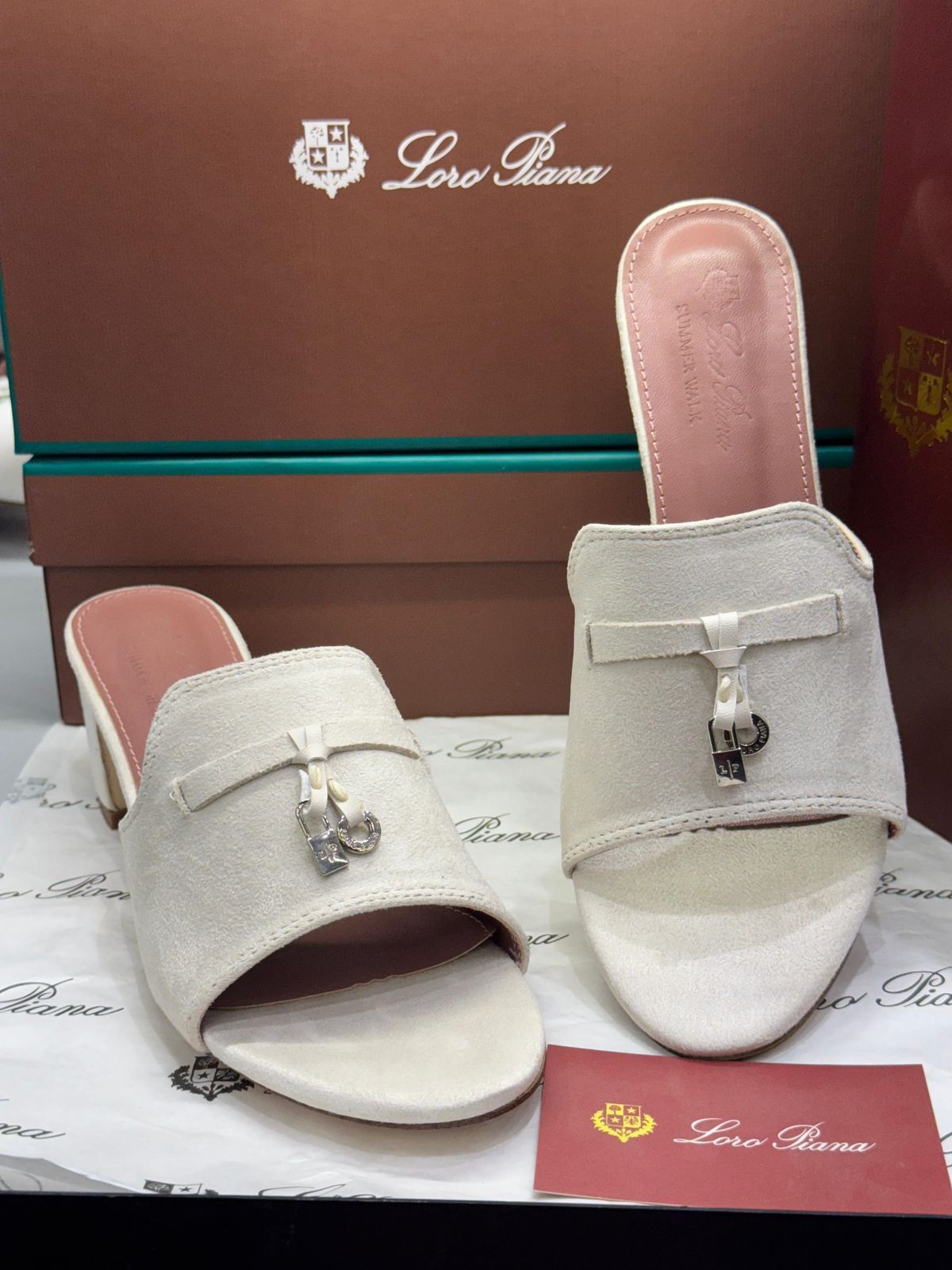 LORO PIANA SUMMER CHARMS SANDALS
