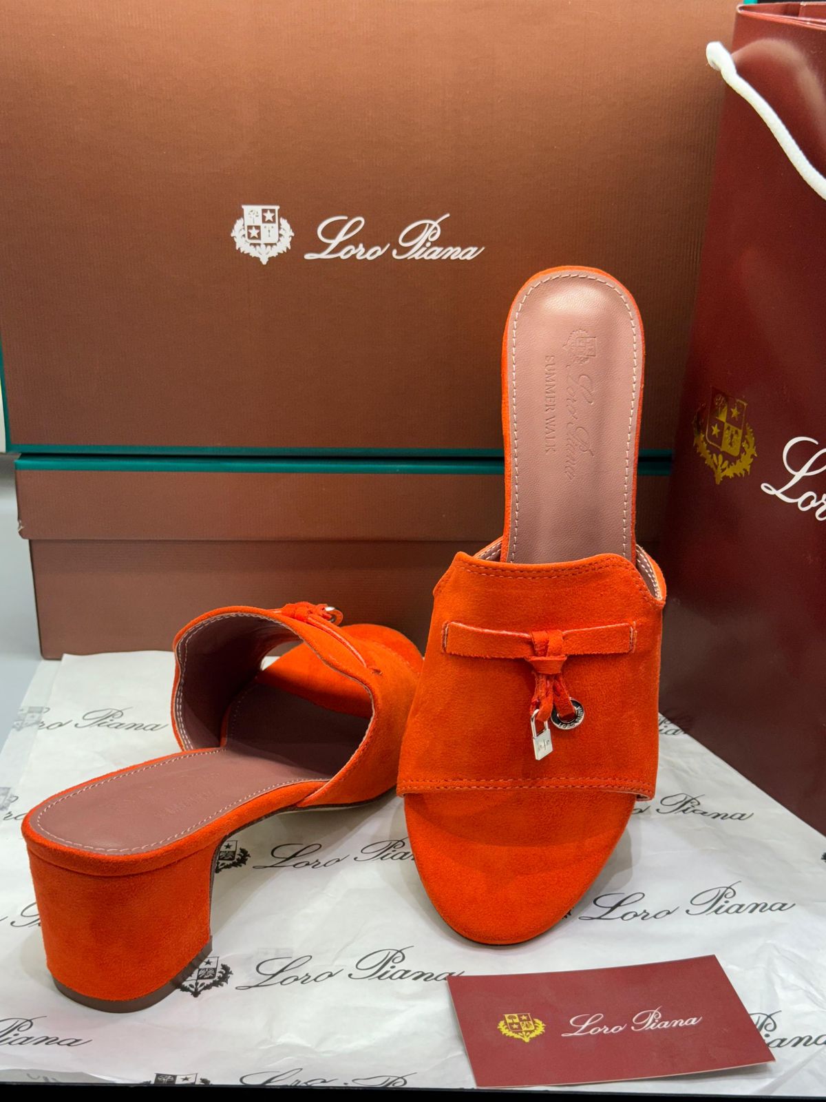 LORO PIANA SUMMER CHARMS SANDALS