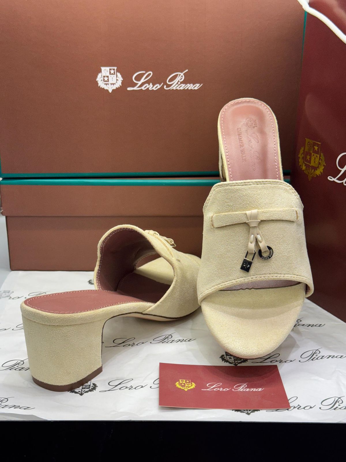 LORO PIANA SUMMER CHARMS SANDALS