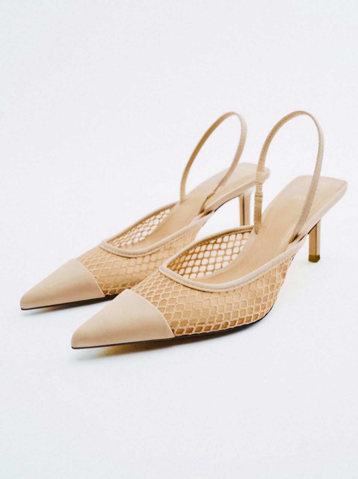 ZARA SLINGBACK HEEL