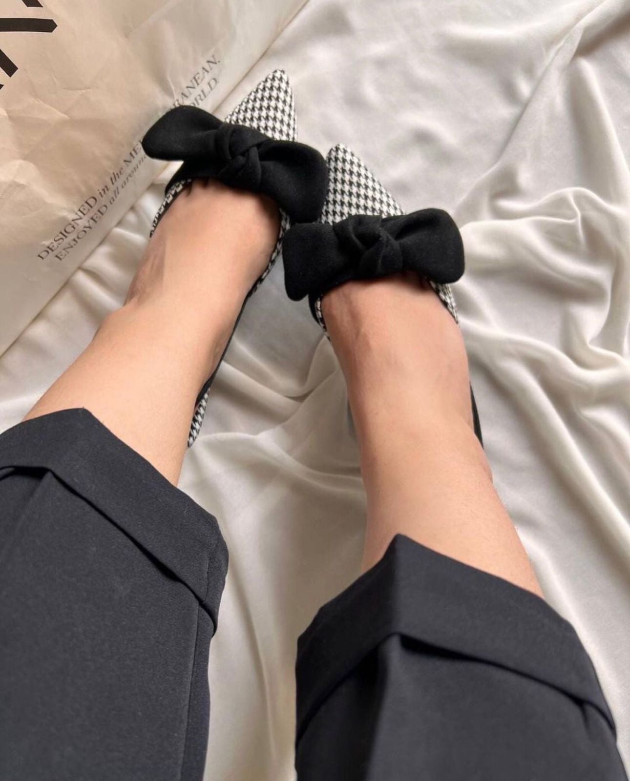 ZARA BOW HEEL