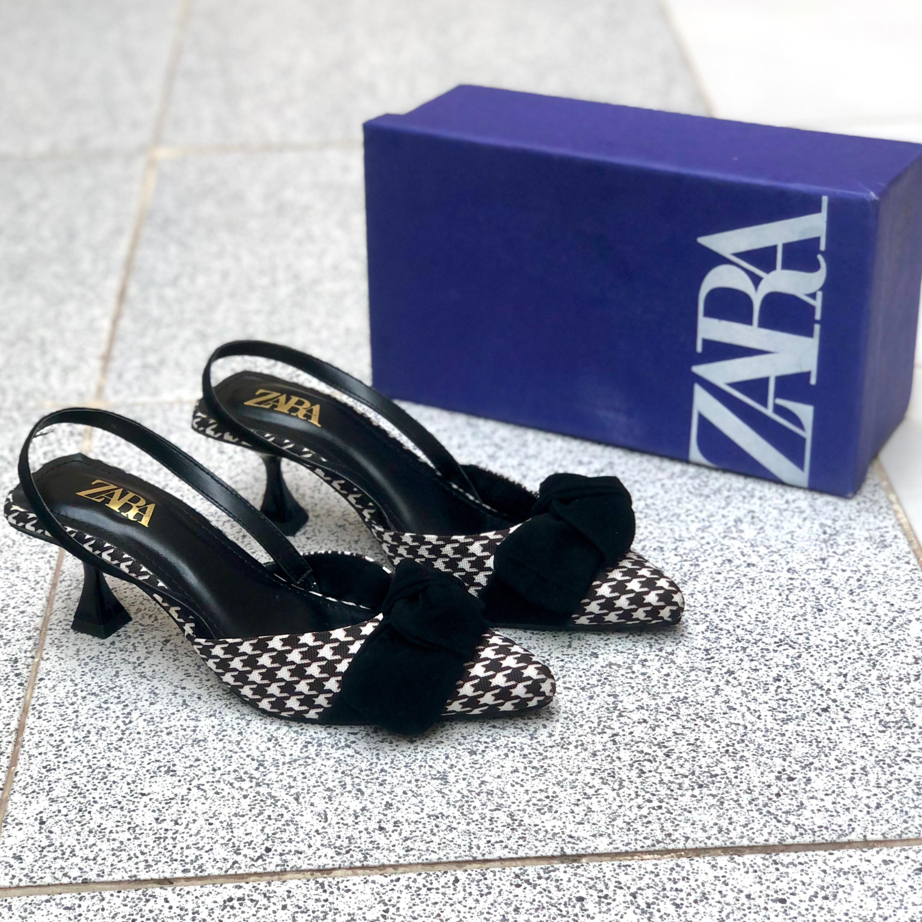 ZARA BOW HEEL