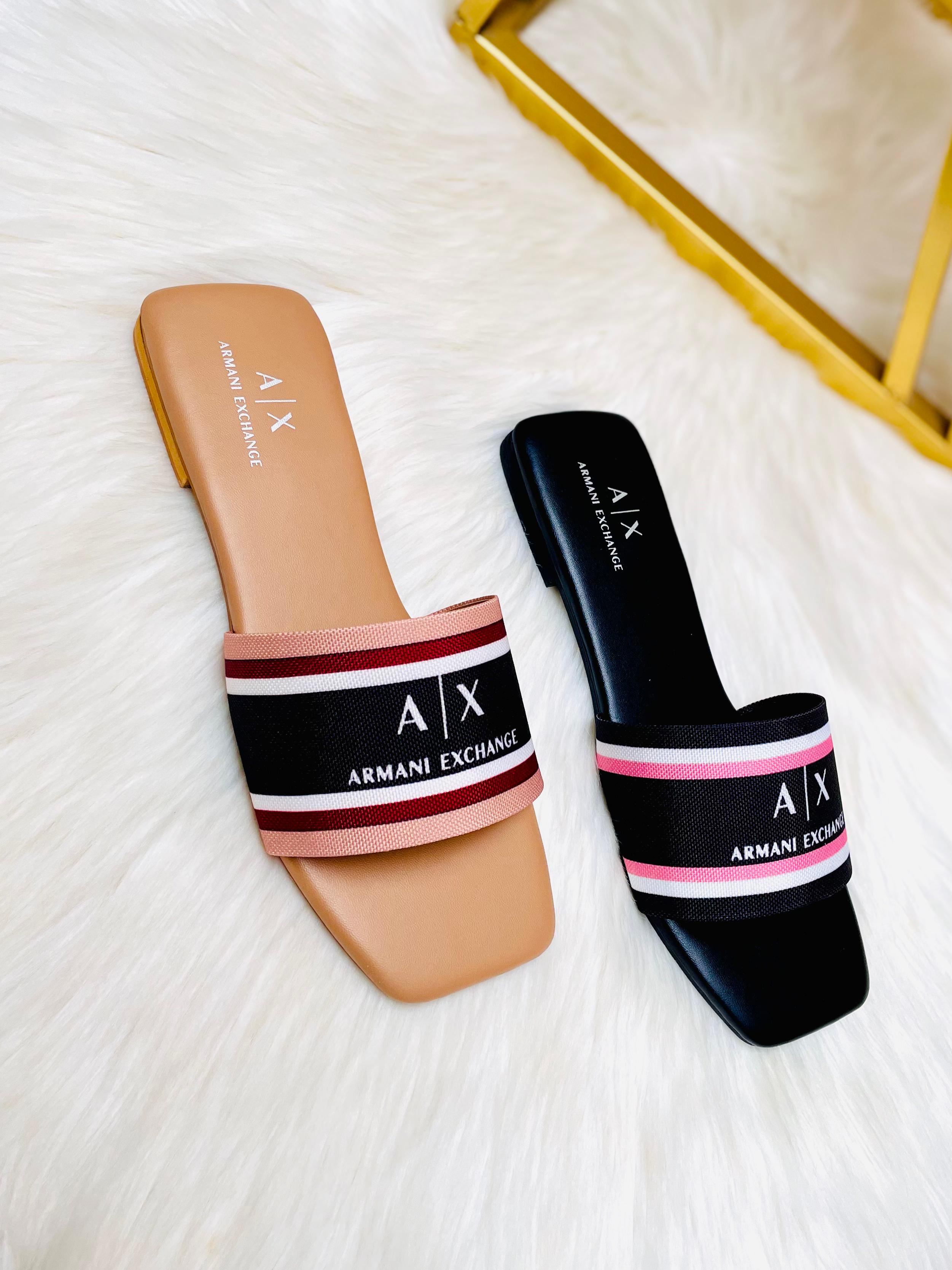 ARMANI EXCHANGE SLIPPER