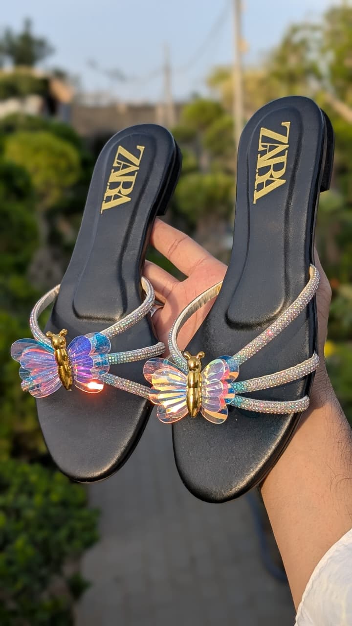 ZARA BUTTERFLY FLAT