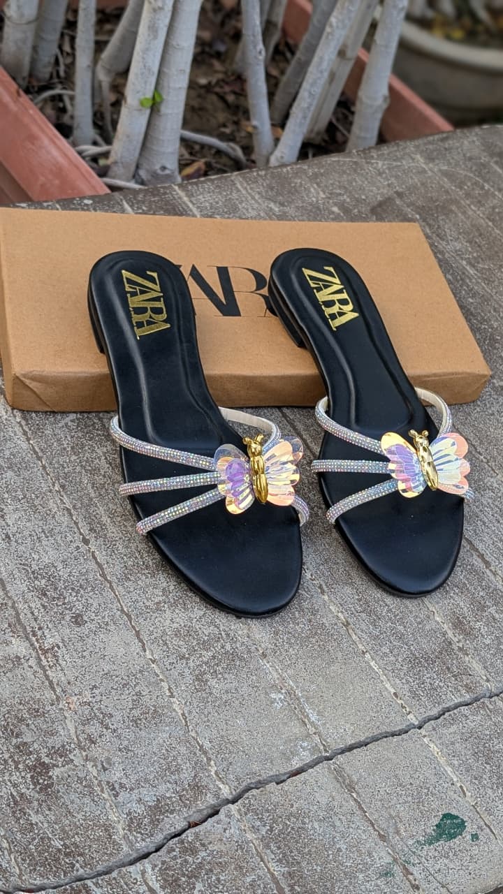 ZARA BUTTERFLY FLAT