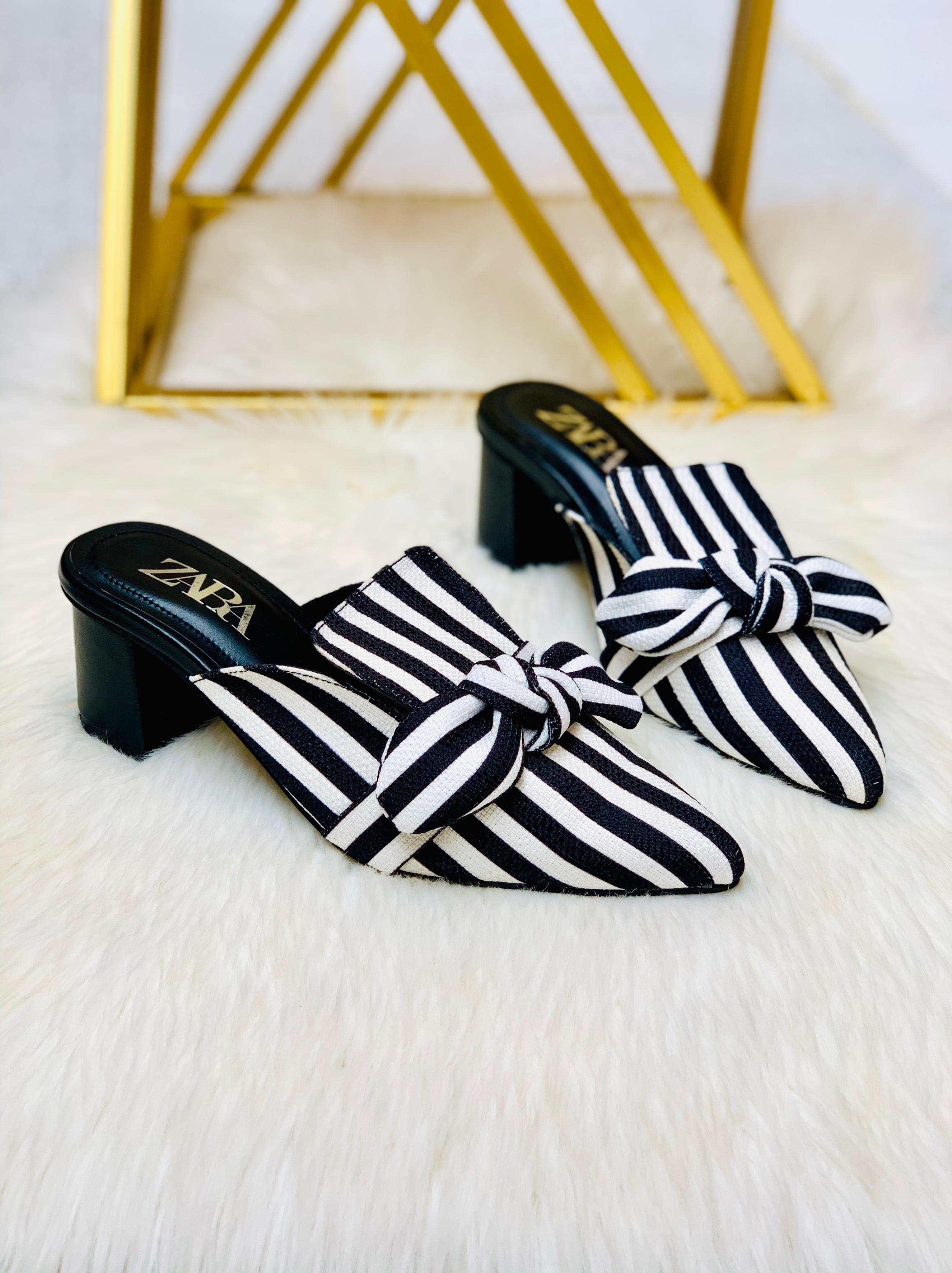 ZARA BOW KNOT HEEL