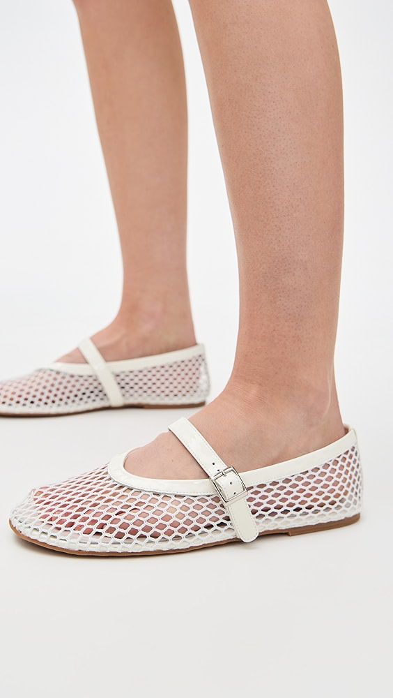 Fioure Luxury Breathable Mesh Mary Jane Flats