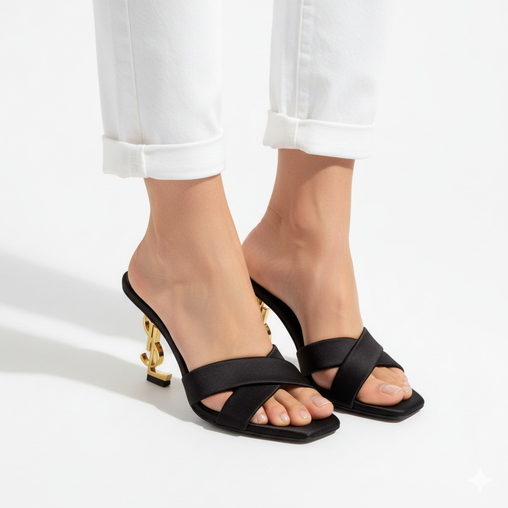 IMPORTED LUXE STRAP HEEL 09