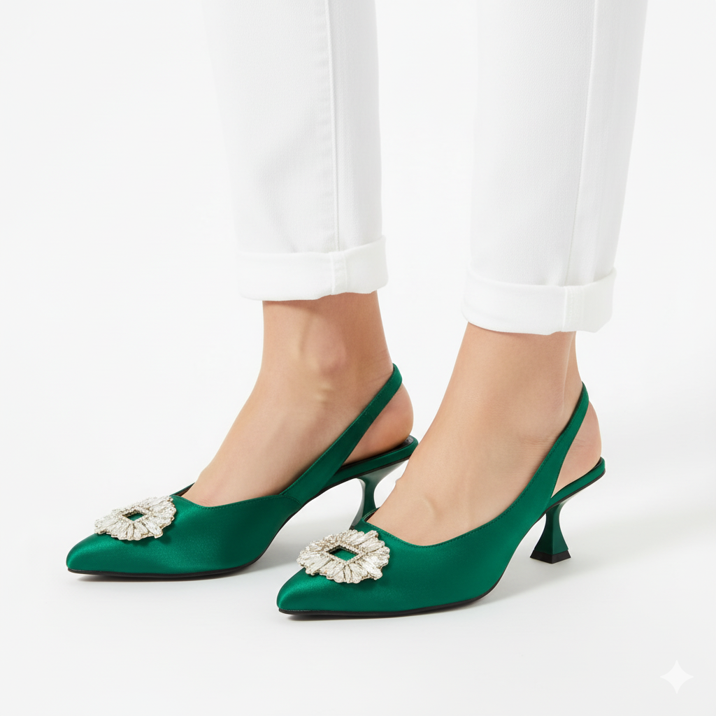 ZARA HEEL PUMPS