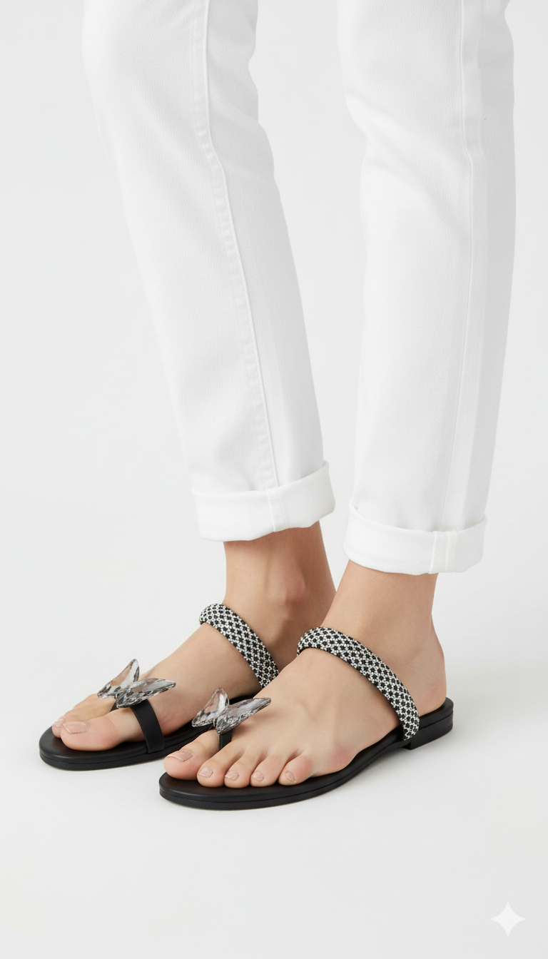 JIMMY CHOO (SLIPPERS)