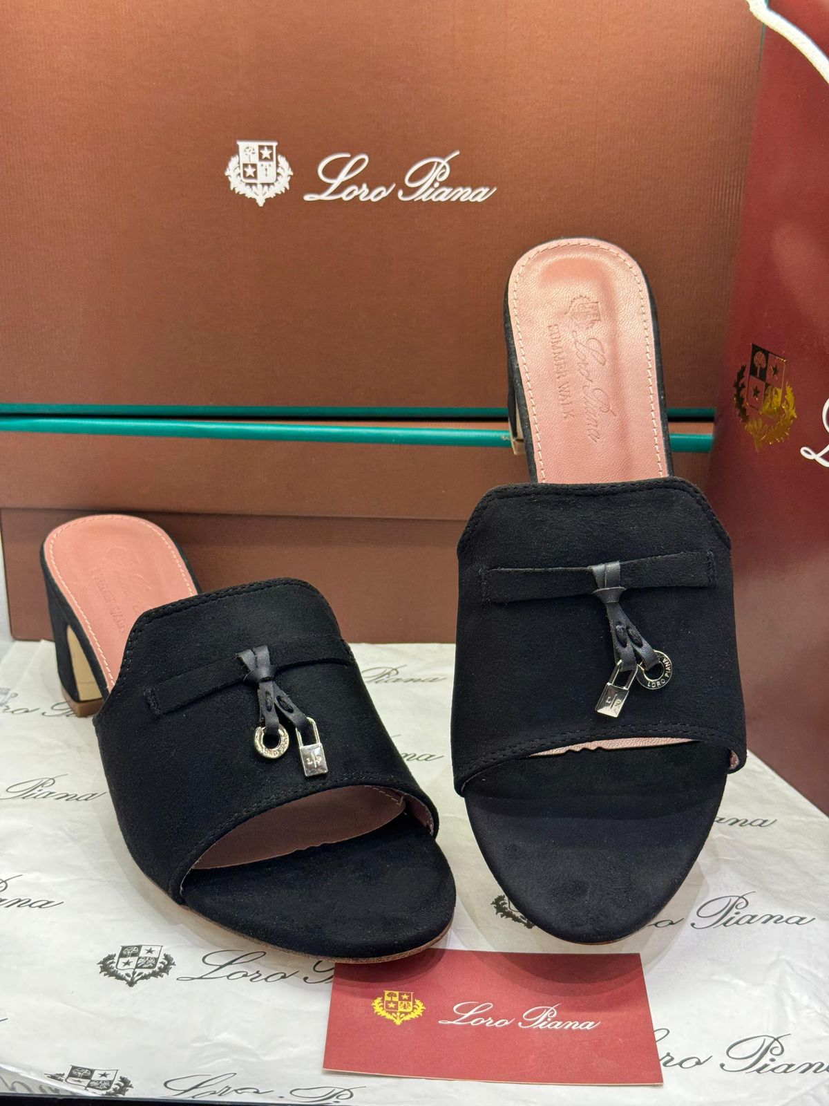 LORO PIANA SUMMER CHARMS SANDALS