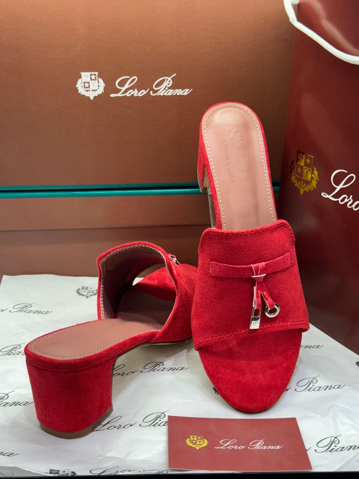 LORO PIANA SUMMER CHARMS SANDALS