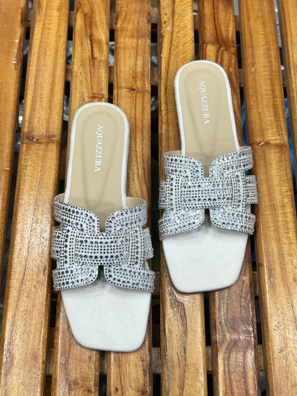 AQUAZZURA FLAT SLIPPERS