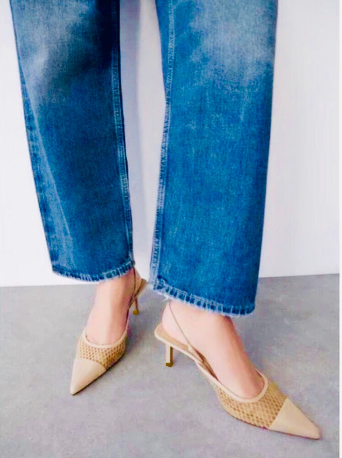 ZARA SLINGBACK HEEL