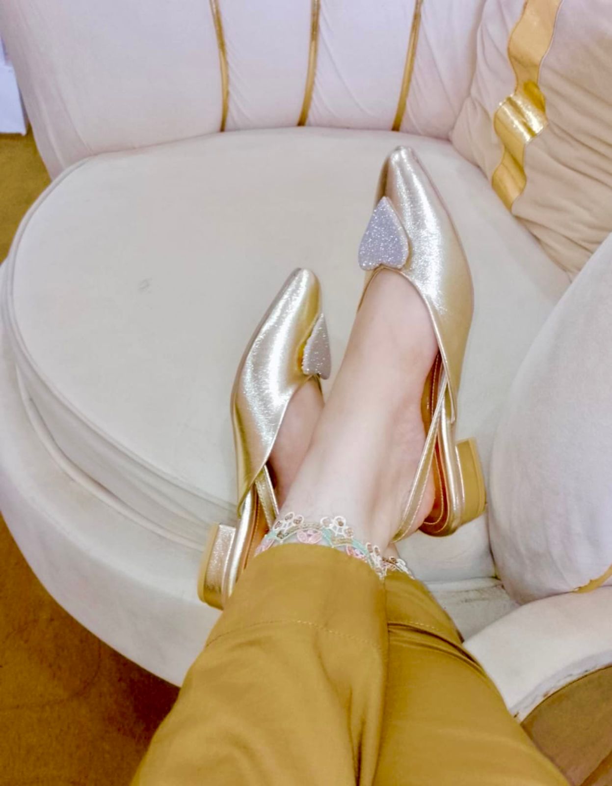 JIMMY CHOO HEART PUMP