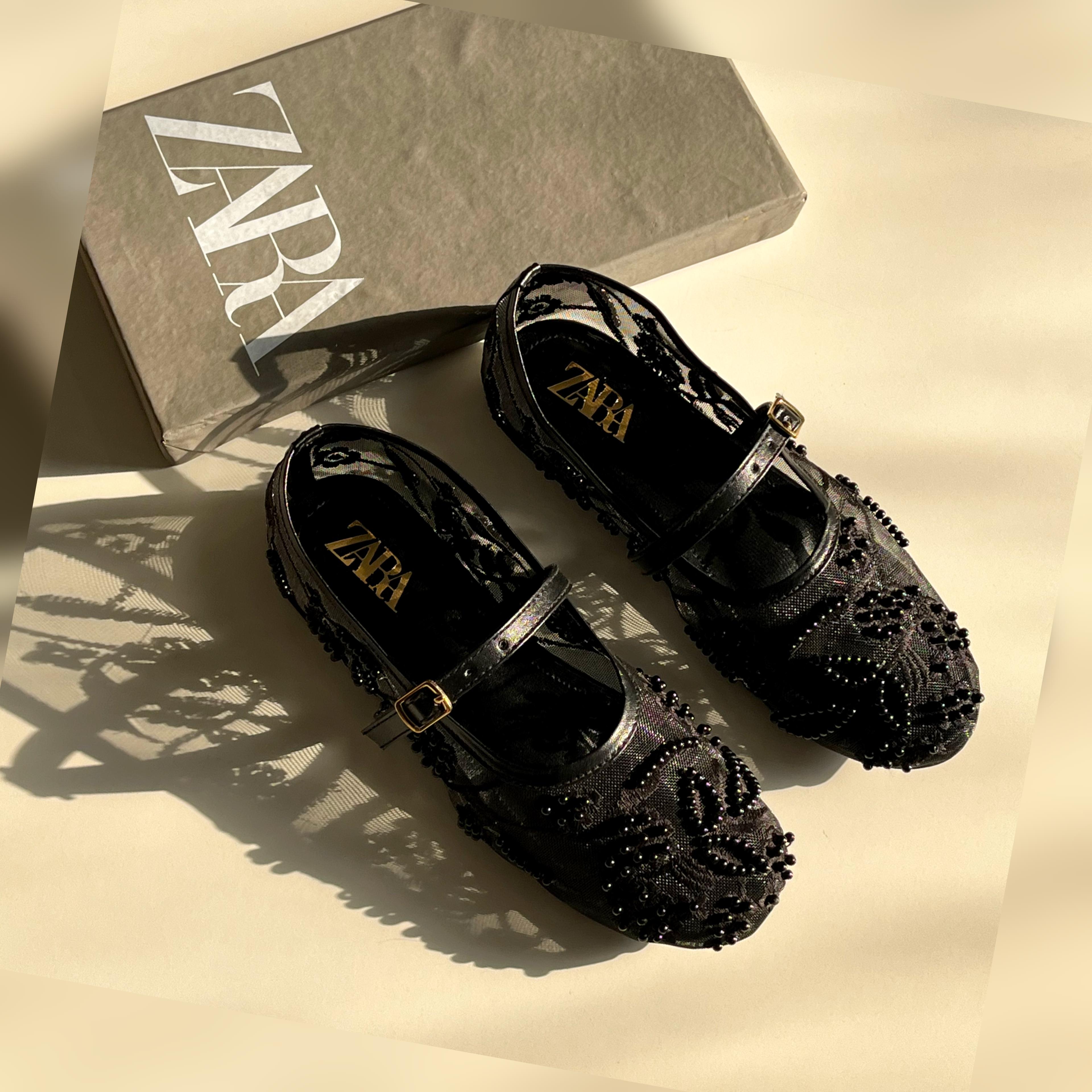 Fioure Luxury Embellished Mary Jane Flats